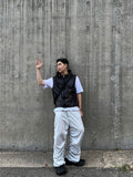 Crack Nylon Hood Vest