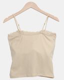Yorin Lace Sleeveless Top with Built-in Cup