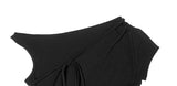 Fuse Ribbon Strap Off Shoulder T-Shirt