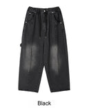 Kai Patchwork Banding Denim Pants