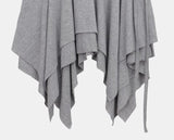 Arun Unbalanced Flare Layered Skirt
