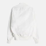 Hi-Lo Zipper Banded Jacket