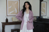 Chiffon shirring sling cross bag