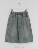 Entillo Track Denim Bermuda Pants