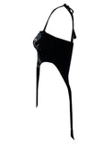 HALTER BODY SUIT TOP