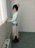 SWAY STRIPE UNBAL SKIRT