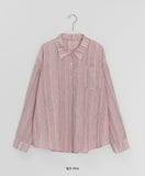 Hisil Vintage Stripe Long Sleeve Shirt