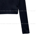 Basic Heat V-neck Long-sleeved T-shirt