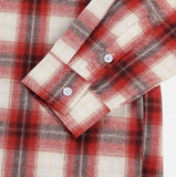 Motsu Loose Fit Checkered Shirt