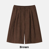 Solar Pleated Half Pants