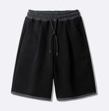 Flash Summer One-Tuck Color Matching Half Pants