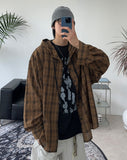 Keiran Checkered Hooded Shirt