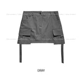 Tetti Strap Cargo Mini Skirt
