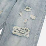Kuda Damaged Wide Denim Pants