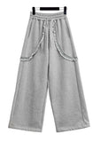 Seld Frill Brushed Sweatpants