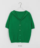 Kamita Short Sleeve Hood Cardigan