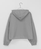 Myoing Crop Hood Wind Jumper