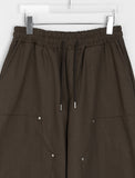 [unisex] Paconi banding rivet carpender pants