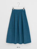 Cutle Corduroy Banding Long Skirt