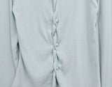 Duhi Twisted Button Long Sleeve Cardigan