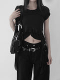 Mesha shirring tube top tee