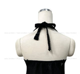 Mood Damage Knit Halter Sleeveless