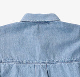 Fork overfit denim shirt