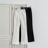 High Quality Banding Span Bootcut Cotton Pants