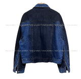 (UNISEX) Oned Denim Trucker Jacket