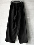 Pintuck parachute pants