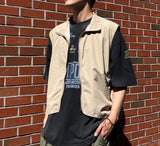 Nylon Pigment Washed Vest