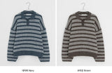 Kitka Stripe Collar Knit