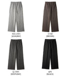 Noir Pigment Wide Sweatpants