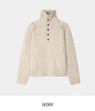 Tessie Stitch High Neck Two-Way Knit