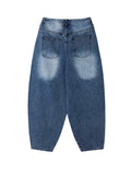 Reuben Slub Balloon Denim Pants