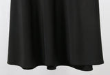 Enard satin flared skirt