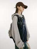 Vintage Raglan Hood Zip-Up