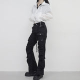 Family Cargo Bootcut Pants