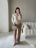 Kebl Collar Knit Cardigan