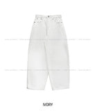 Classy Back Pocket Cotton Balloon Pants