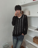 Kuri Linen Cable Slim Knit