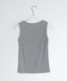 Hoolie Color Basic Ribbed Sleeveless