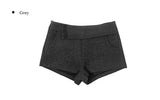 Prong Wool Button Shorts