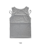 LAYERED SLEEVELESS