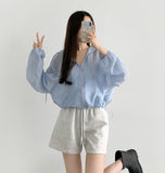 Lovely Dot Back Frill String See-through Windbreaker Jacket