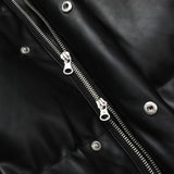 Celine leather short padding