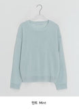 Muden Basic Color Round Neck Knit