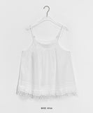 Lendel Flower Layered Sleeveless Blouse