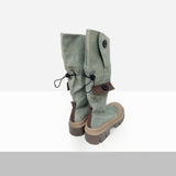Poeul String Denim Boots