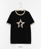 Lilton Star Ringer Short Sleeve Tee